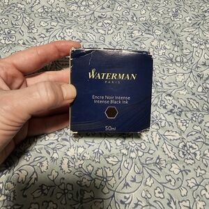 Waterman Intense Black Ink for Art Drawing